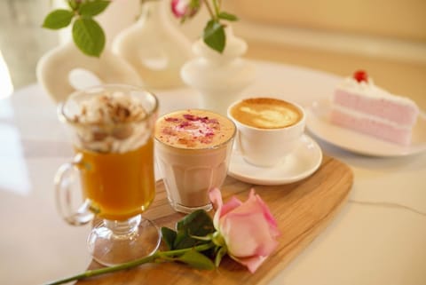 Our delicious coffee from the Pickle & Perk cafe!