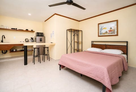 Comfortable Queen Bed for Deep Rest
Cozy, supportive, and perfectly placed to enjoy privacy and natural light in equal measure.