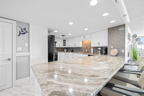 Beautifully remodeled kitchen with everything you need for your stay