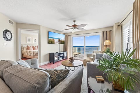 Welcome to Seawinds 301, the Bahamian condo—your direct oceanfront corner escape on Ormond Beach's peaceful no-drive beach