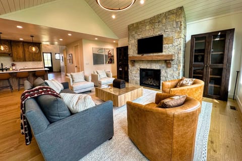 This brand-new luxury home is the perfect basecamp for your next Teton Valley adventure.