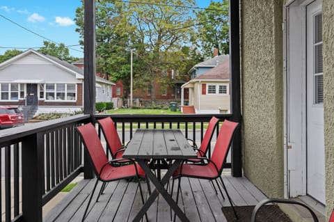 Patio: A lovely spot to soak in the ambiance and enjoy the fresh air. Welcome to your getaway!