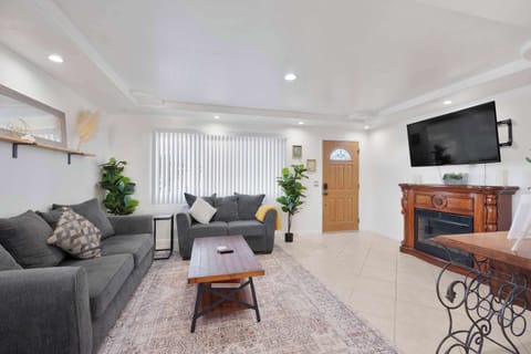 Smart TV in living room