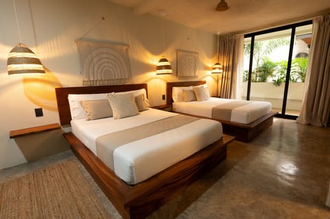 Individually decorated, individually furnished, desk, laptop workspace