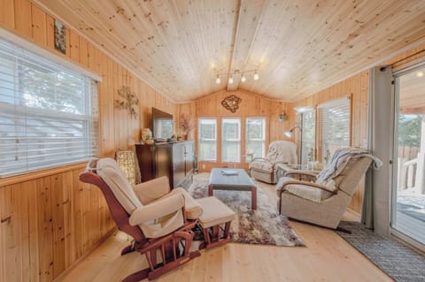 Unwind in the cozy living area 