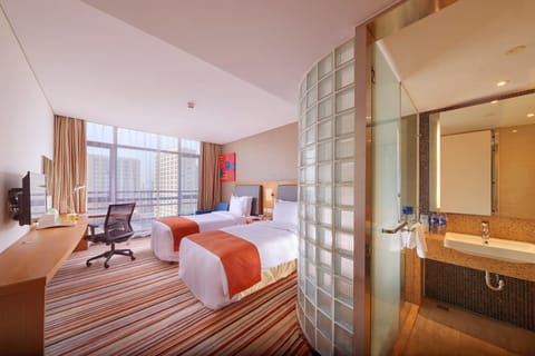 Minibar, in-room safe, desk, blackout drapes