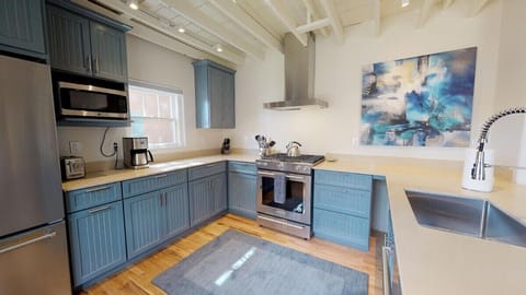 Spacious open kitchen