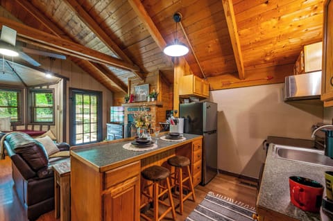 A cozy spot to prep your favorite meals or enjoy a morning coffee.