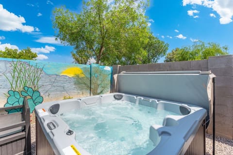 Private spa tub