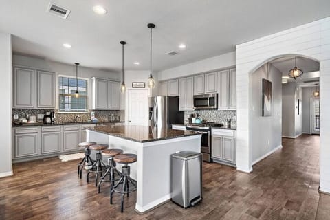 Whip up delicious meals in this charming kitchen