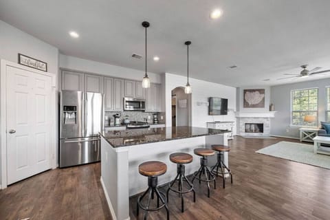 Another angle of the kitchen