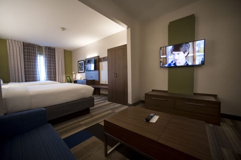 Suite, 2 Queen Beds (Addl Living Area) | Premium bedding, in-room safe, desk, laptop workspace