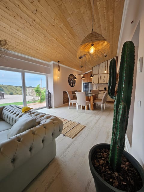 Deluxe Cottage, Ocean View | Living area