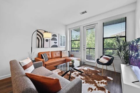 Comfy and Spacious Living Room with ATX Inspired Design
