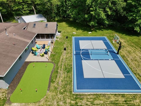 Perfect set-up for outdoor activities