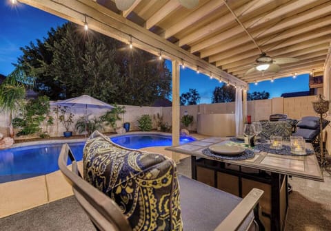 Nice covered patio
