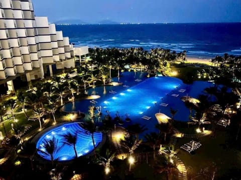 Front of property - evening/night