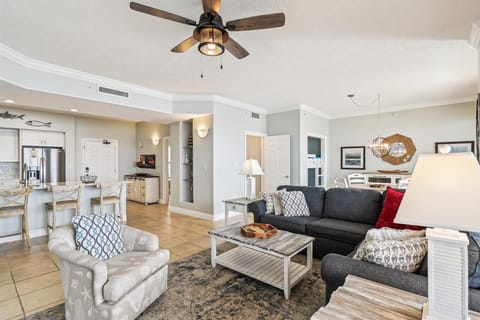 Front door view into living room