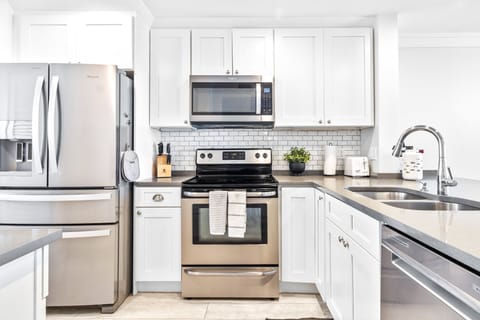 Fully equipped kitchen with all the essentials