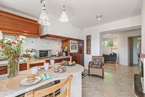Kitchen and dining area