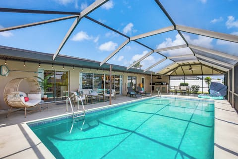 Cape Coral Vacation Rental | 3BR | 2BA | 1,930 Sq Ft | 1 Step Required