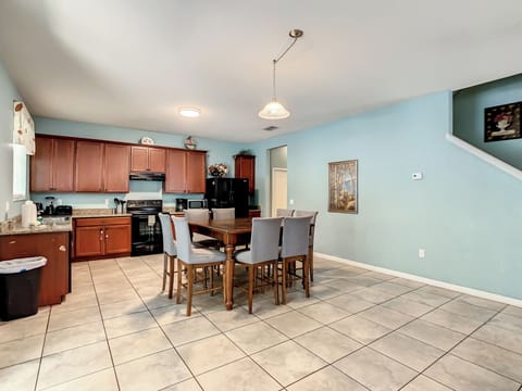 second dinning table with seats for 8