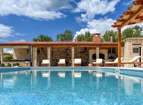 Villa (Five Bedroom Villa with Outdoor Pool) | Pool | Outdoor pool, sun loungers