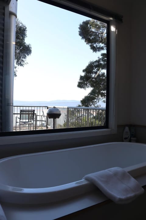 Large bath with a View