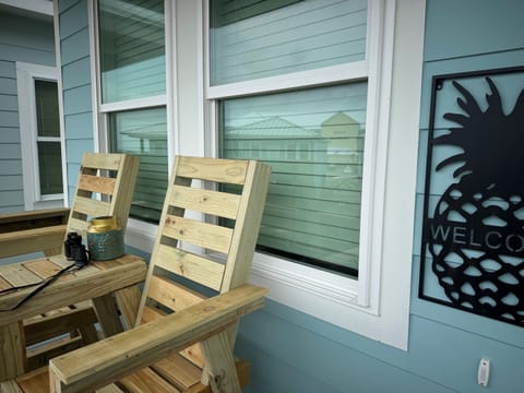 Enjoy the views from the front patio