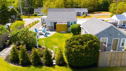 You'll have exclusive use of your private fire pit and patio.