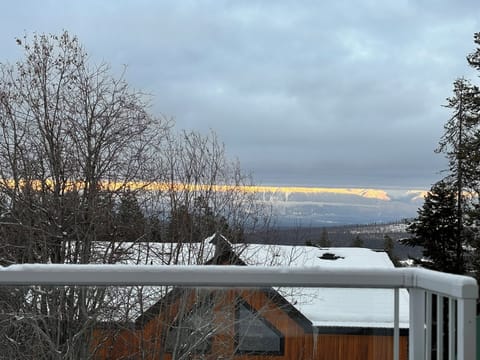 View off the back deck
