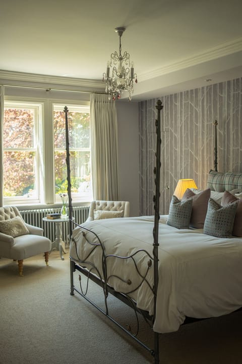 Deluxe Double Room, Garden View (Wharfedale) | Egyptian cotton sheets, premium bedding, pillowtop beds