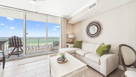 Living Room & Private Balcony