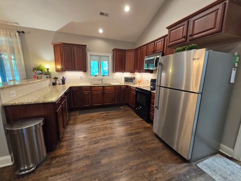Well stocked kitchen