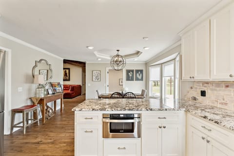 Indoors, Floor, Flooring, Kitchen, Lamp