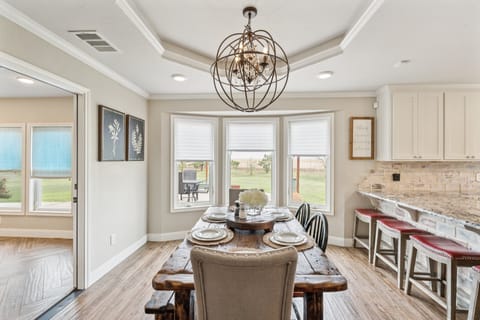 Architecture, Building, Dining Room, Dining Table, Furniture