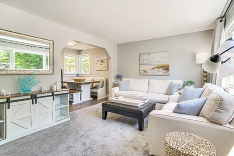Falmouth Vacation Rental | 4BR | 2BA | 4 Steps to Enter | 1,000 Sq Ft