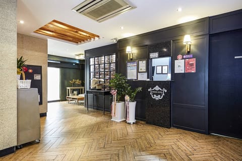 Interior entrance