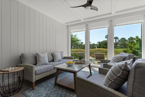 From sunset to sunrise! You're at the heart of it overlooking the Golf course.