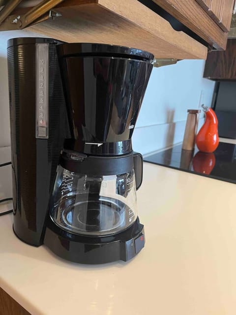 Enjoy fresh coffee every morning with the in-house coffee maker