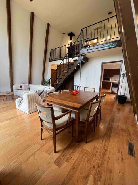 Dining space with open concept