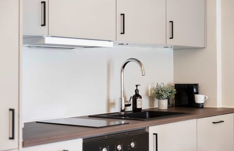 Fully equipped kitchen with Nespresso Machine