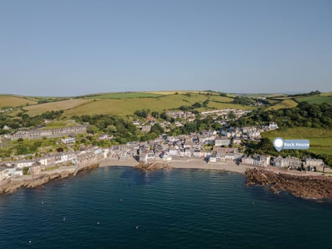 Kingsand, Cornwall in the Rame Peninsula, known locally as the Forgotten Corner of Cornwall. This is where Rock House, a holiday home can be found.
