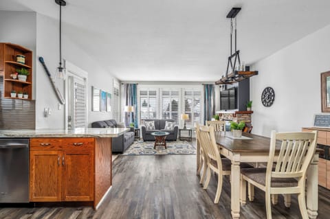 Condo | Private kitchen | Full-size fridge, microwave, oven, stovetop