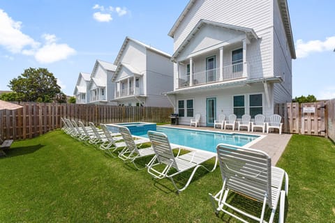 Backyard and Pool Area