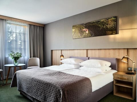 Standard Double Room | In-room safe, blackout drapes, iron/ironing board, free WiFi