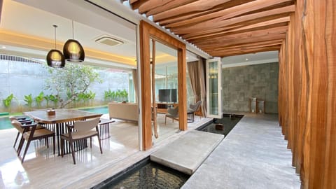 Luxury Villa, 4 Bedrooms, Private Pool | Living room