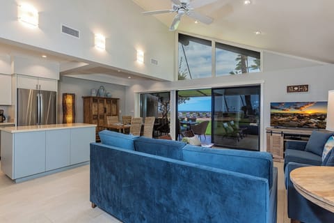 Central AC is provided throughout the condo