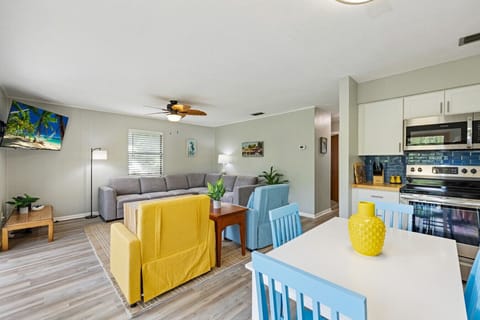 Looking into the living area