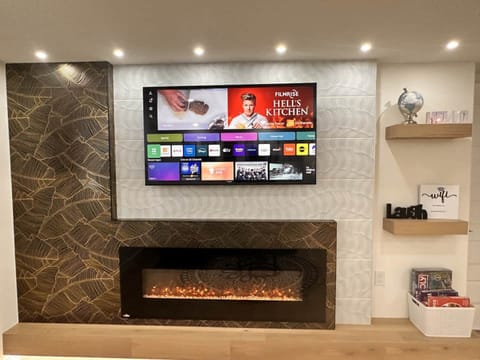 Entertainment Wall in the Living Room